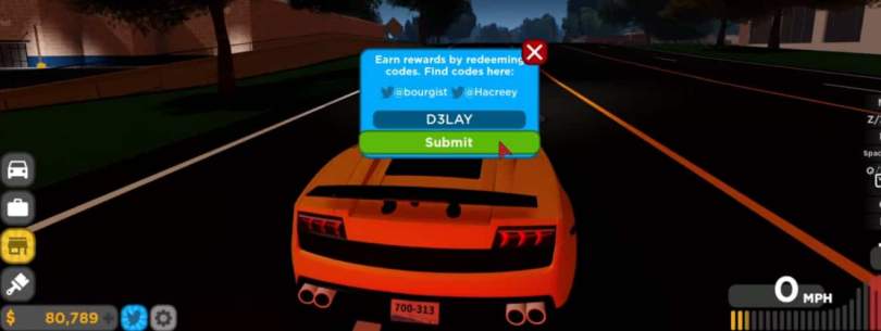 Roblox: Driving Empire Codes